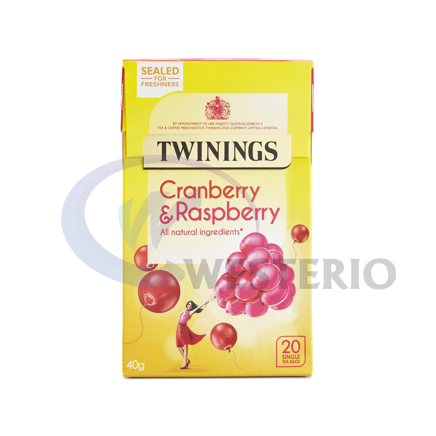 Cranberry & Raspberry 20 Single Tea Bags